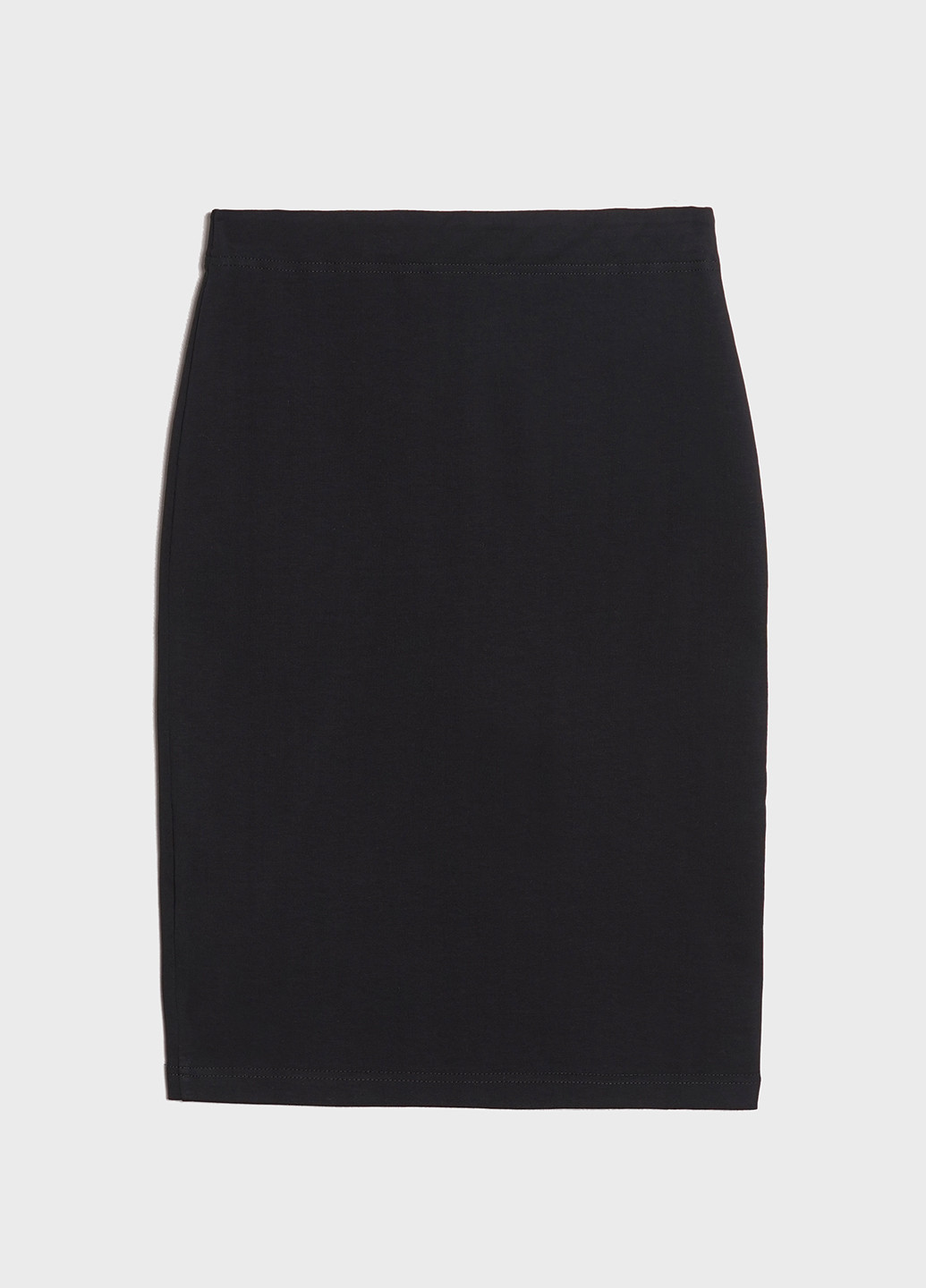 Черная кэжуал однотонная юбка KASTA design карандаш