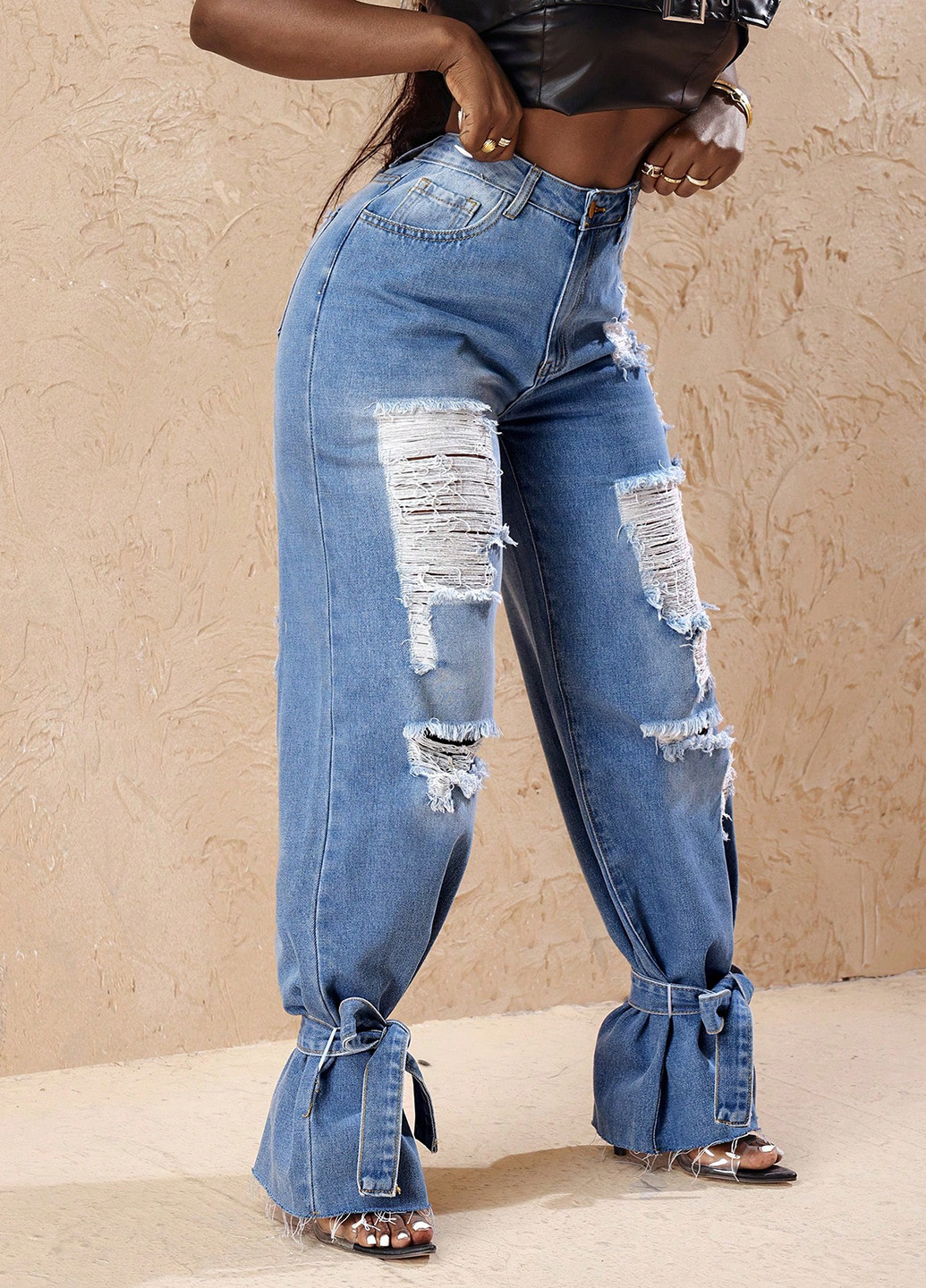 Джинси SHEIN - (338194568)