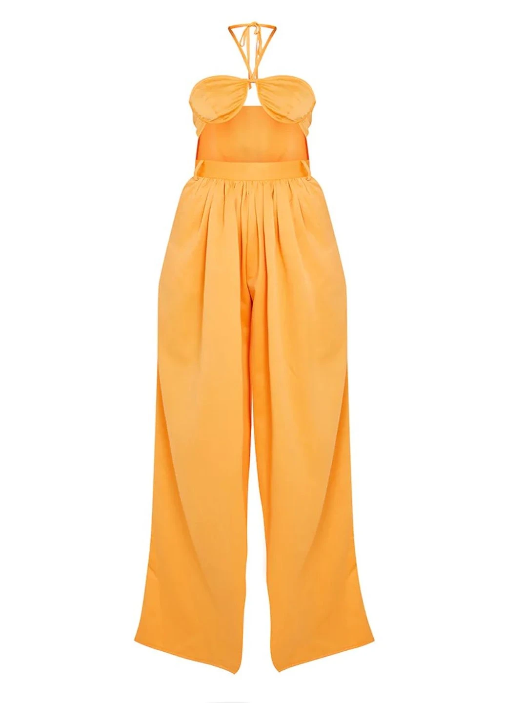 Комбінезон PrettyLittleThing однотонний помаранчевий