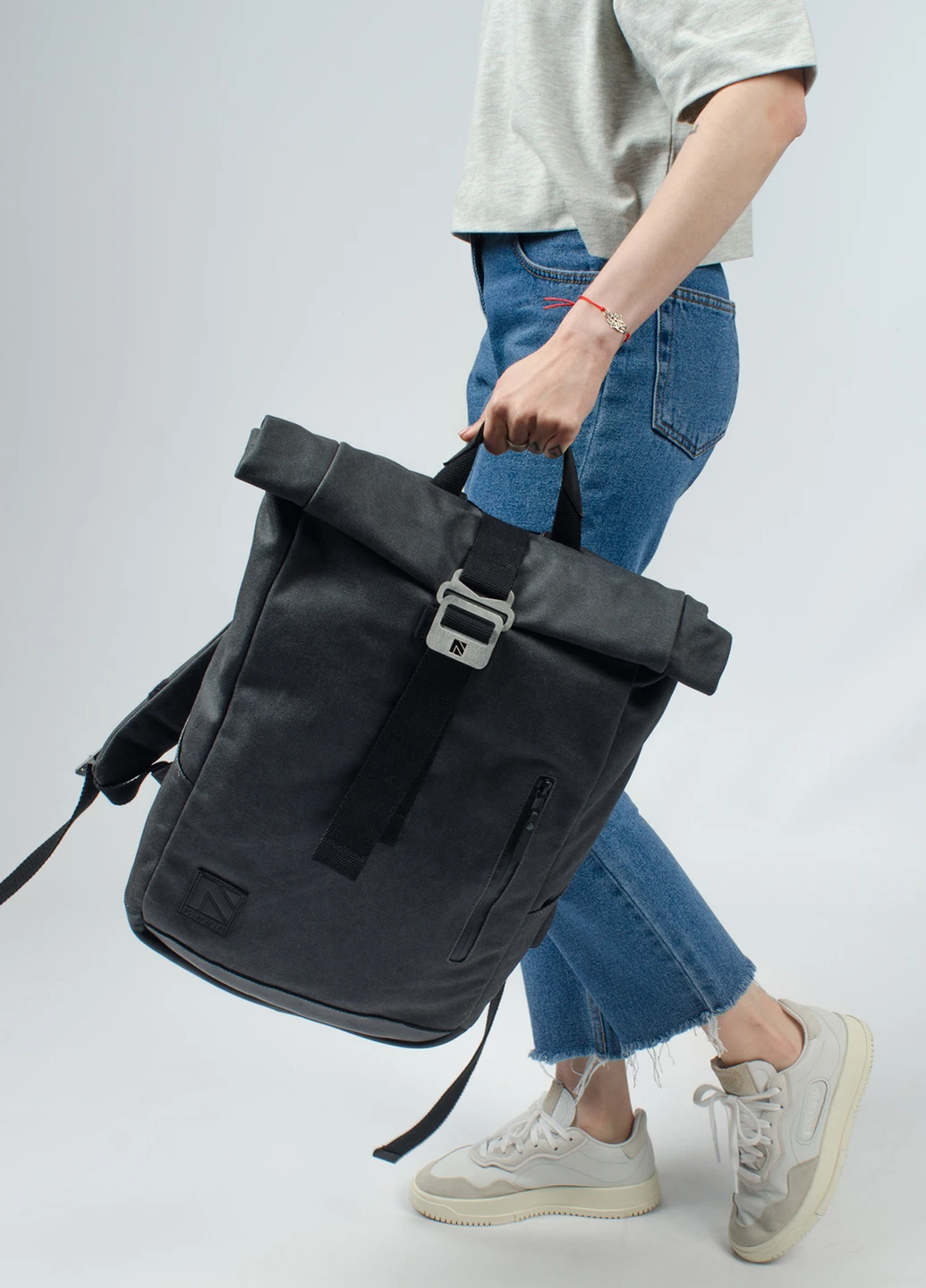 Рюкзак Gray Minnim Roll Top (192261026)
