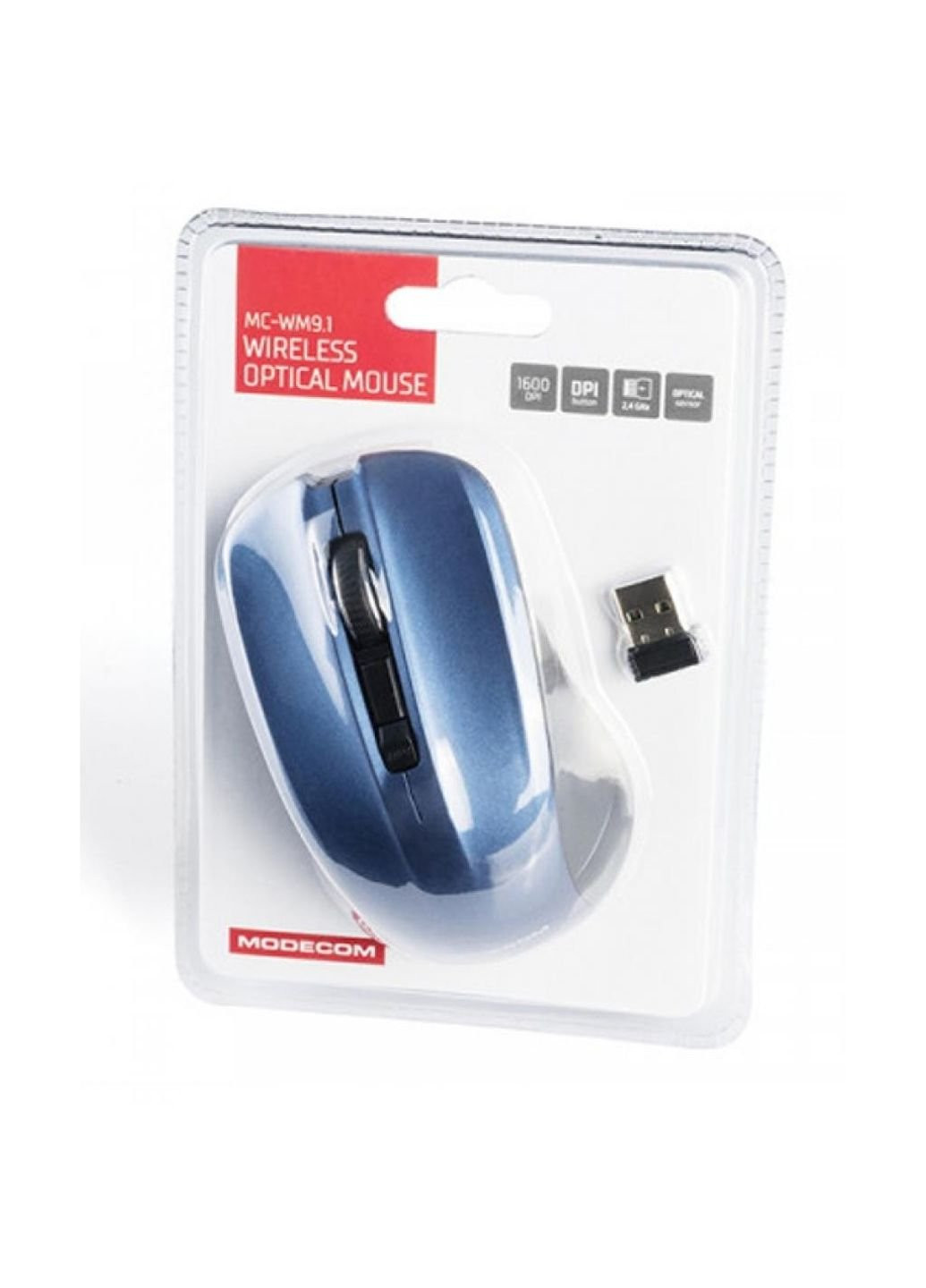 Мишка MC-M9.1 Wireless Blue (M-MC-0WM9.1-140) Modecom (252634461)