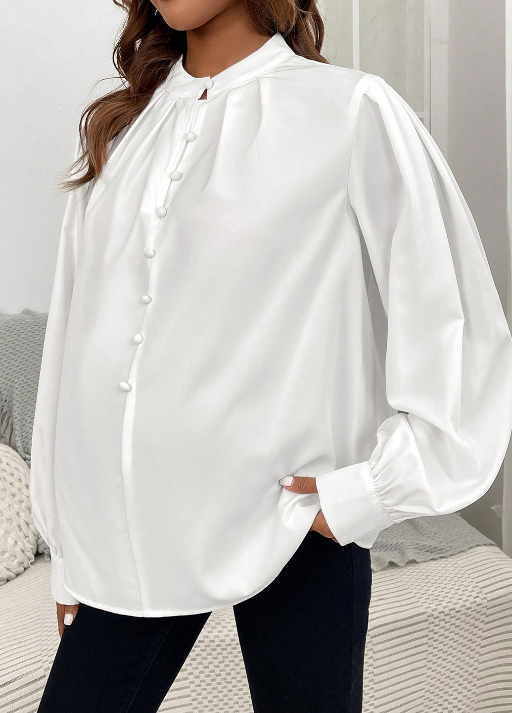 Біла блуза SHEIN