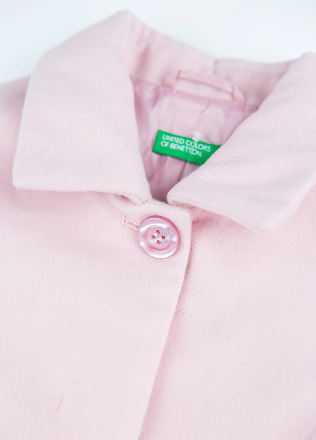 Рожеве демісезонне Пальто United Colors of Benetton