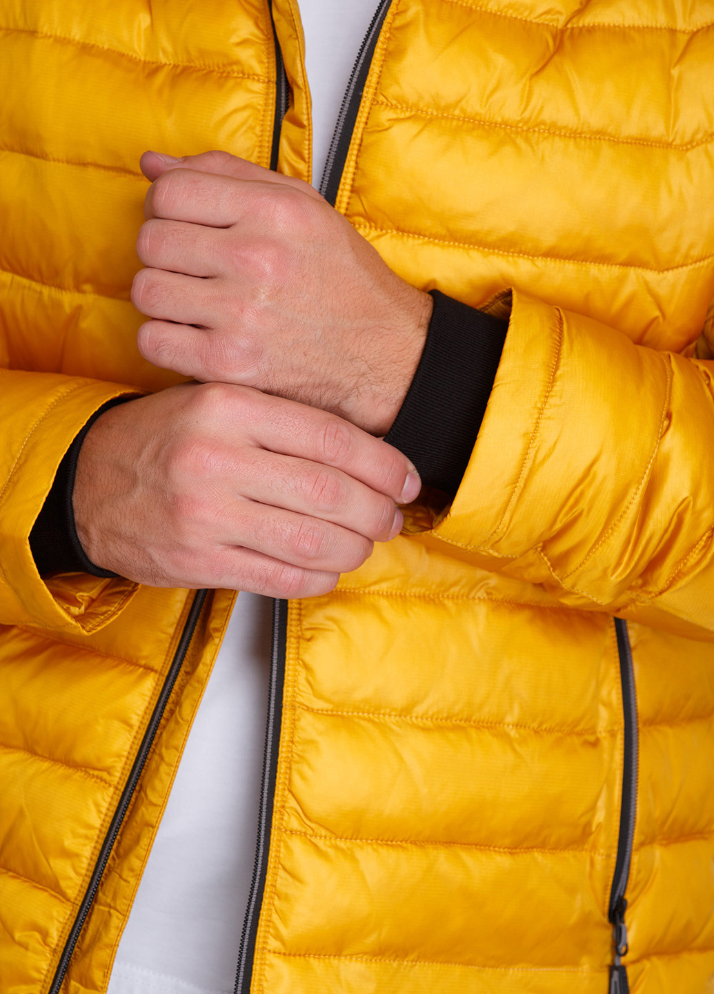 Желтая зимняя куртка Trend Collection