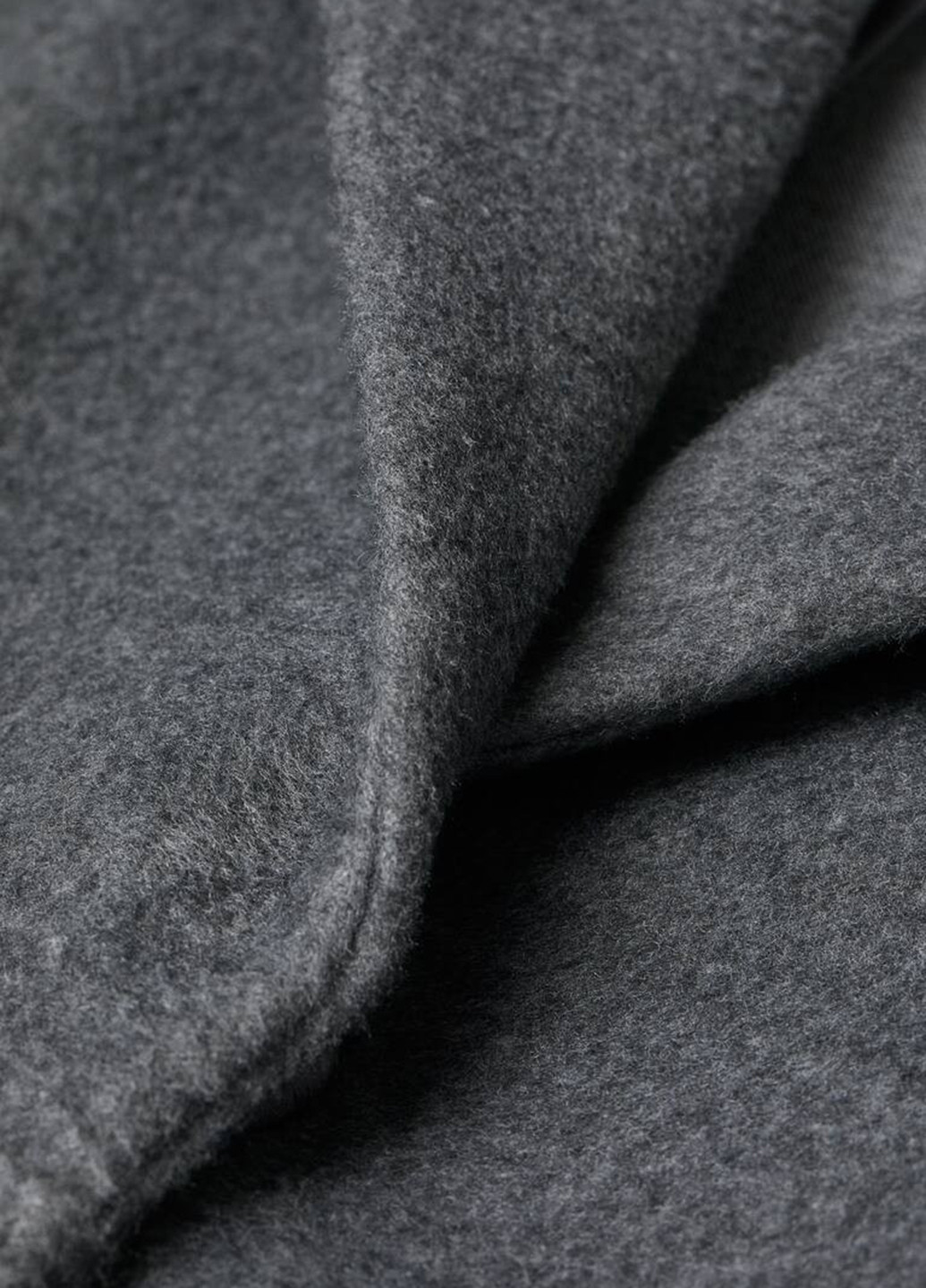 Серое демисезонное Пальто однобортное H&M