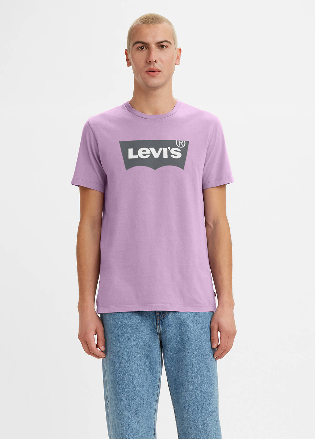 Сиреневая футболка Levi's