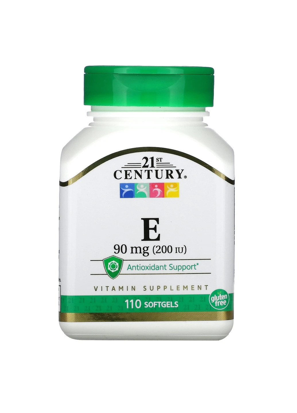 Витамин Е Vitamin E-200 110 капсул 21st Century (255407951)