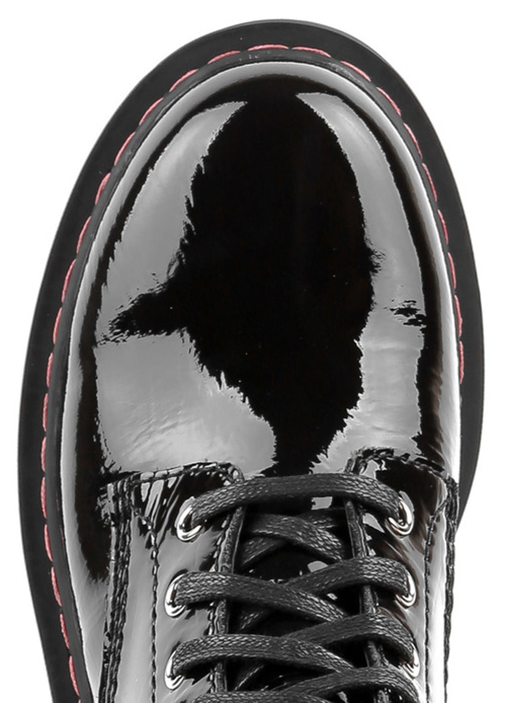 Осенние ботинки Le'BERDES лаковые, со шнуровкой