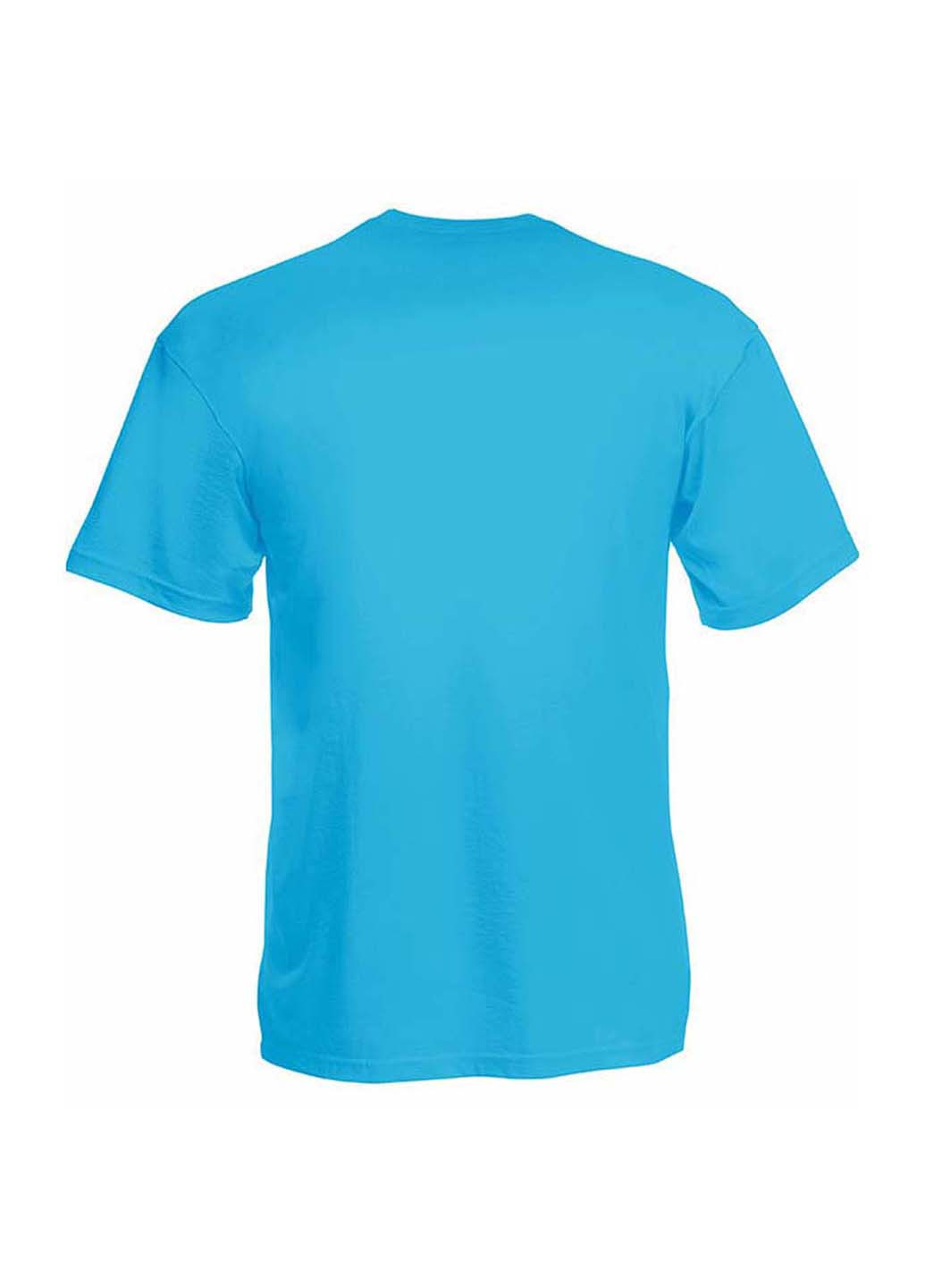 Синяя демисезонная футболка Fruit of the Loom D0610330ZU164