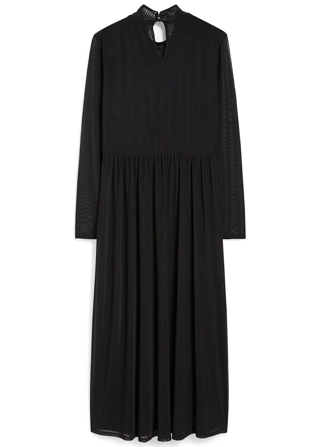 Черное кэжуал платье C&A однотонное