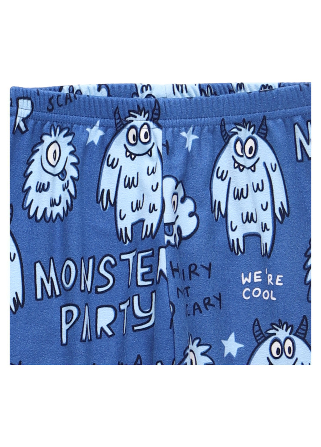 Темно-синяя всесезон пижама (лонгслив, брюки) лонгслив + брюки C&A