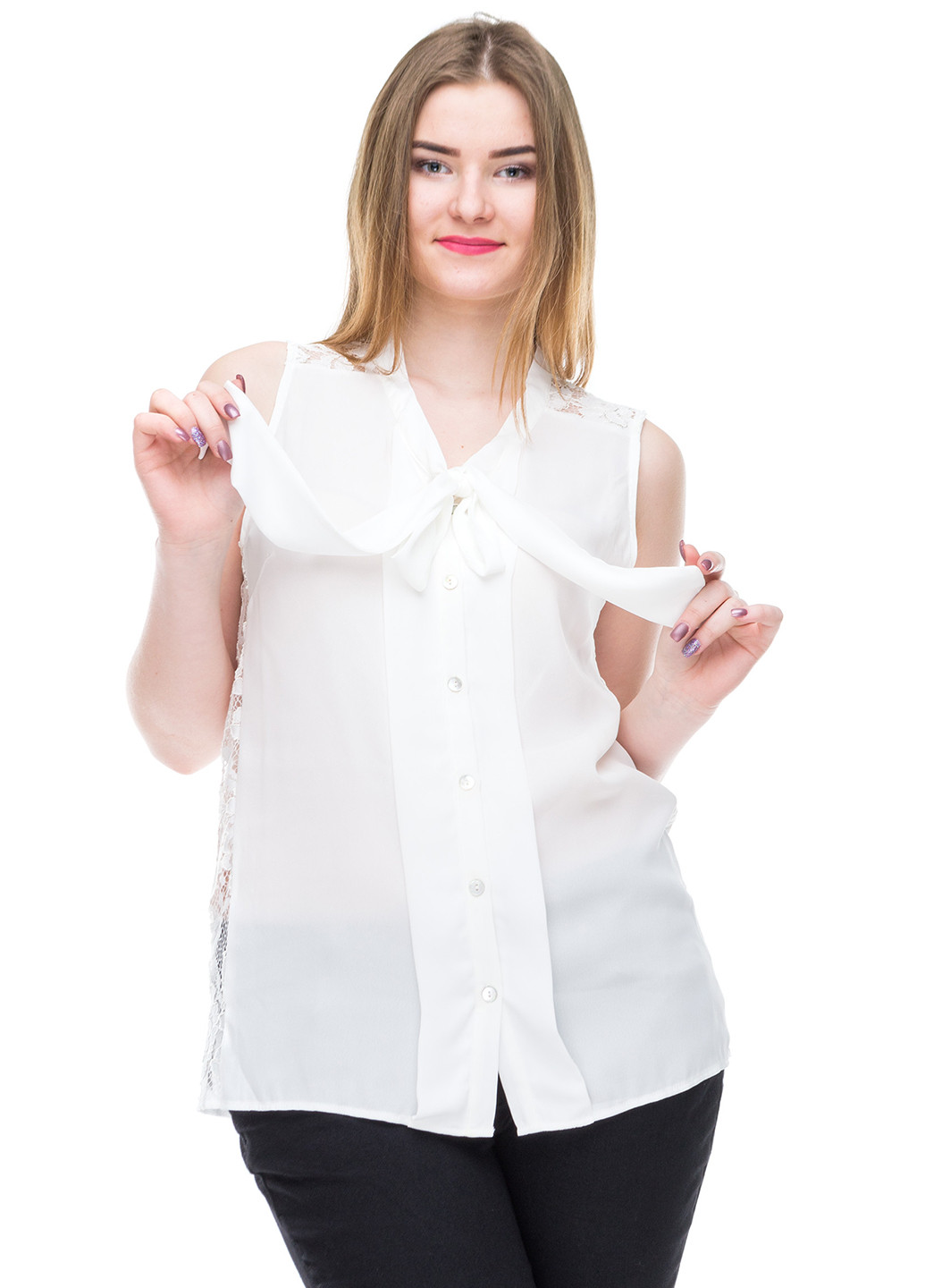 Белая летняя блуза Anna Field