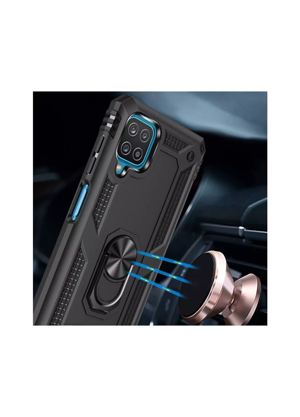 Чохол для мобільного телефону Military Samsung Galaxy A22 SM-A225/M32 SM-M325 Black (706636) BeCover (252571618)