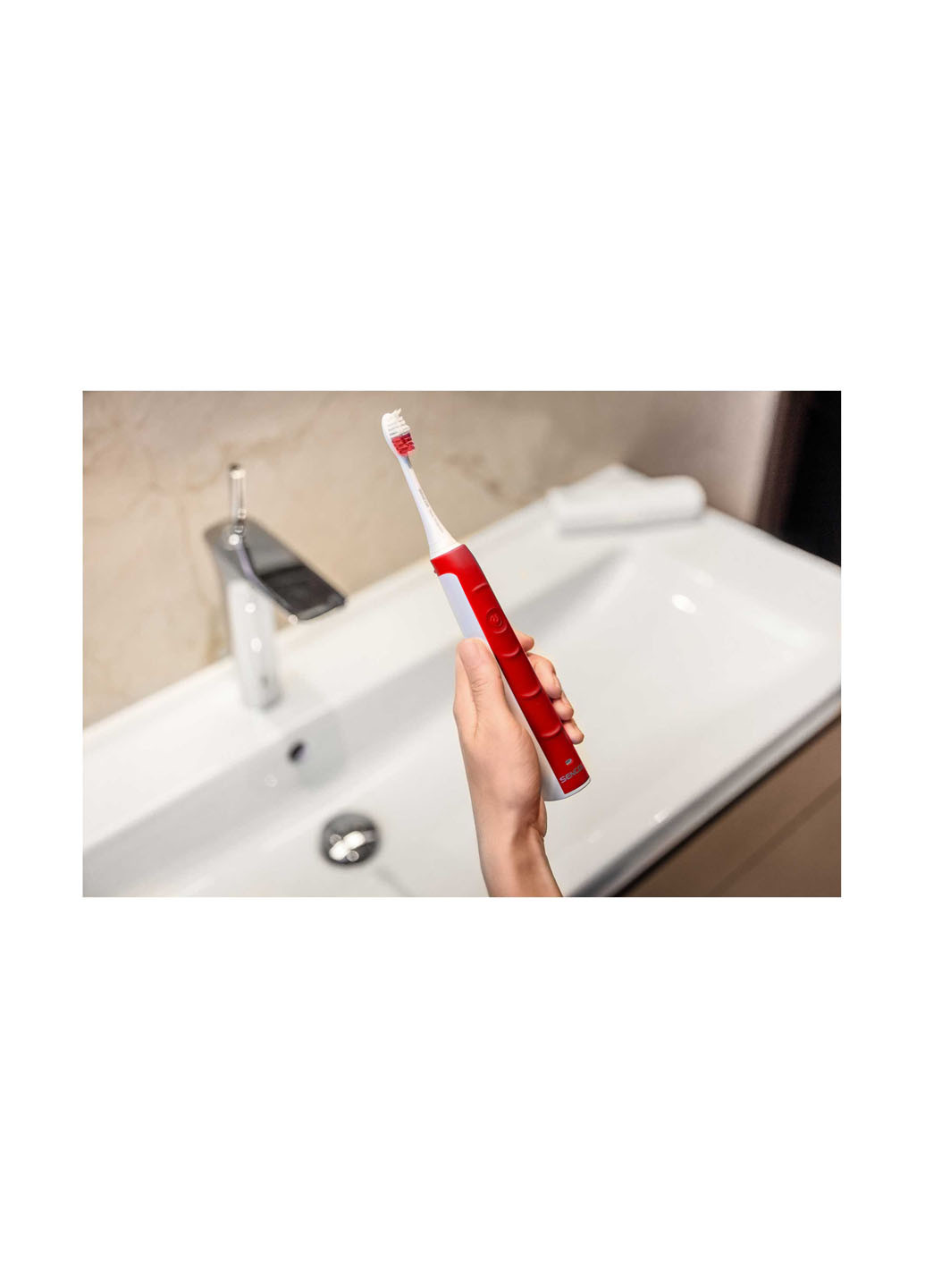 Електрична зубна щітка Sencor SOC1101RD комбінована