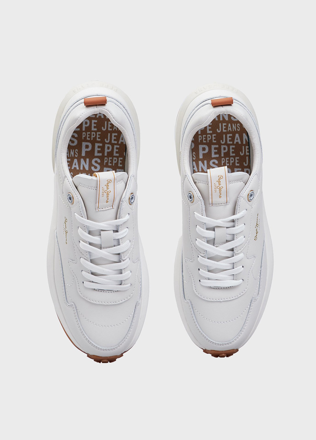 Кроссовки Pepe Jeans белые всесезоны (327469894)