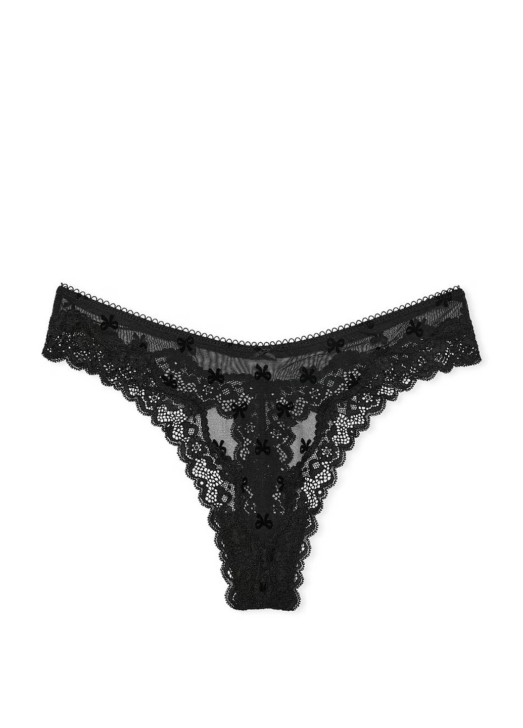 Черный демисезонный комплект (бюстгальтер, трусики) Victoria's Secret