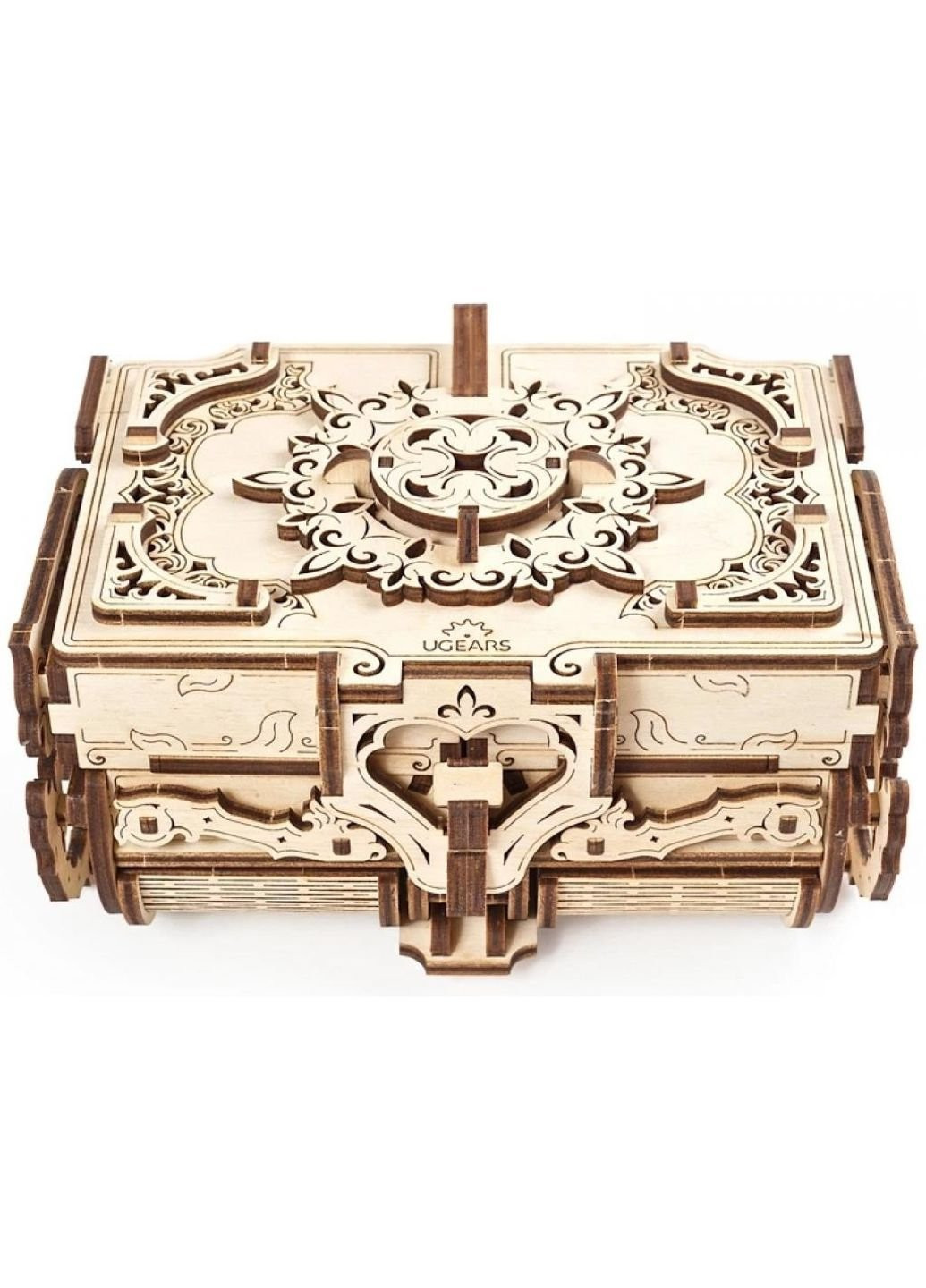 Конструктор механічний Антикварна скринька (70089) UGEARS (249596492)