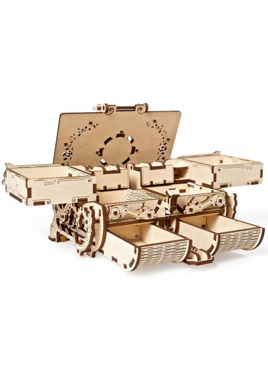 Конструктор механічний Антикварна скринька (70089) UGEARS (249596492)