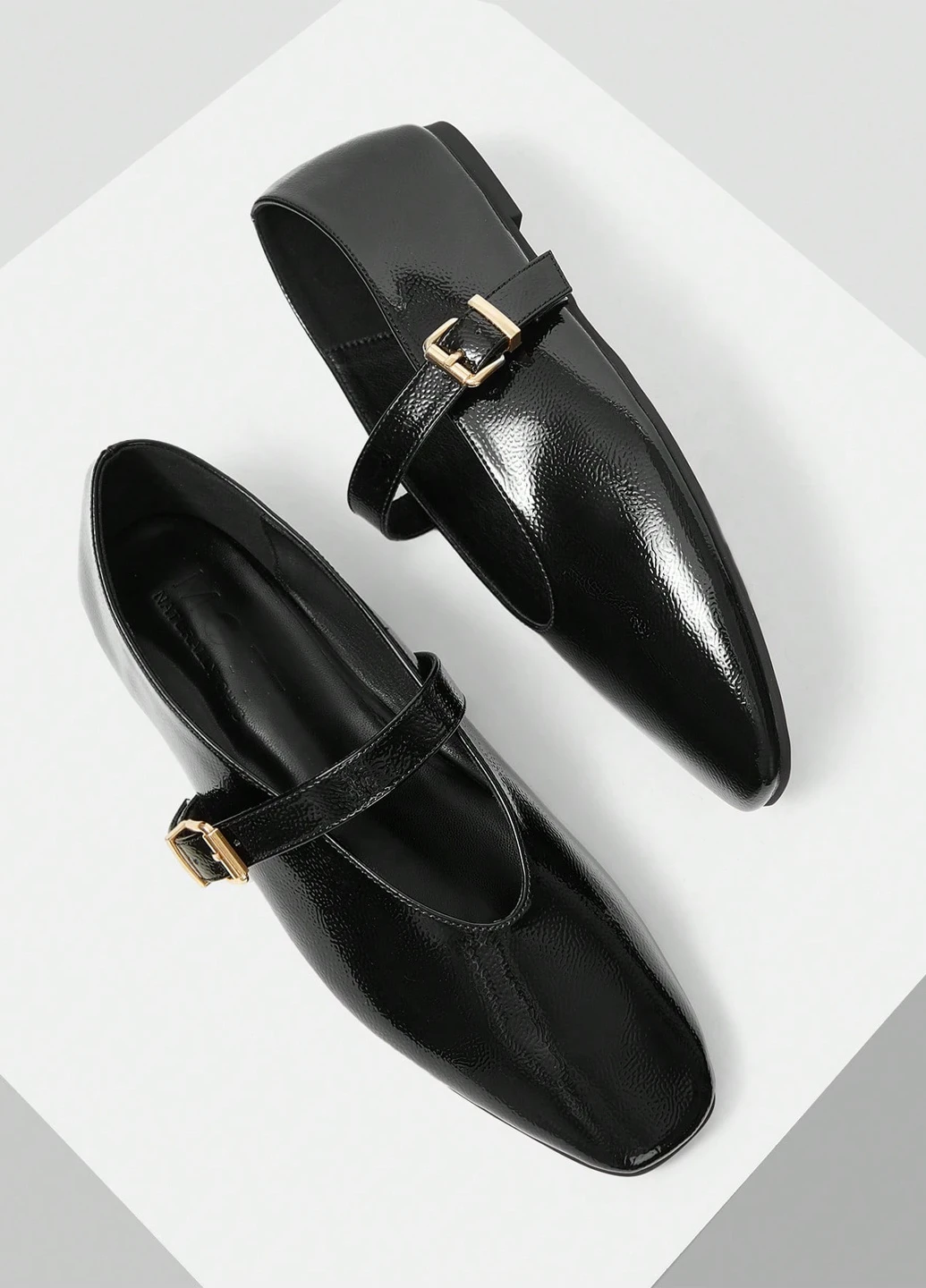 SHEIN Туфли черный з искусственная кожа, китай — демисезон (340109185)