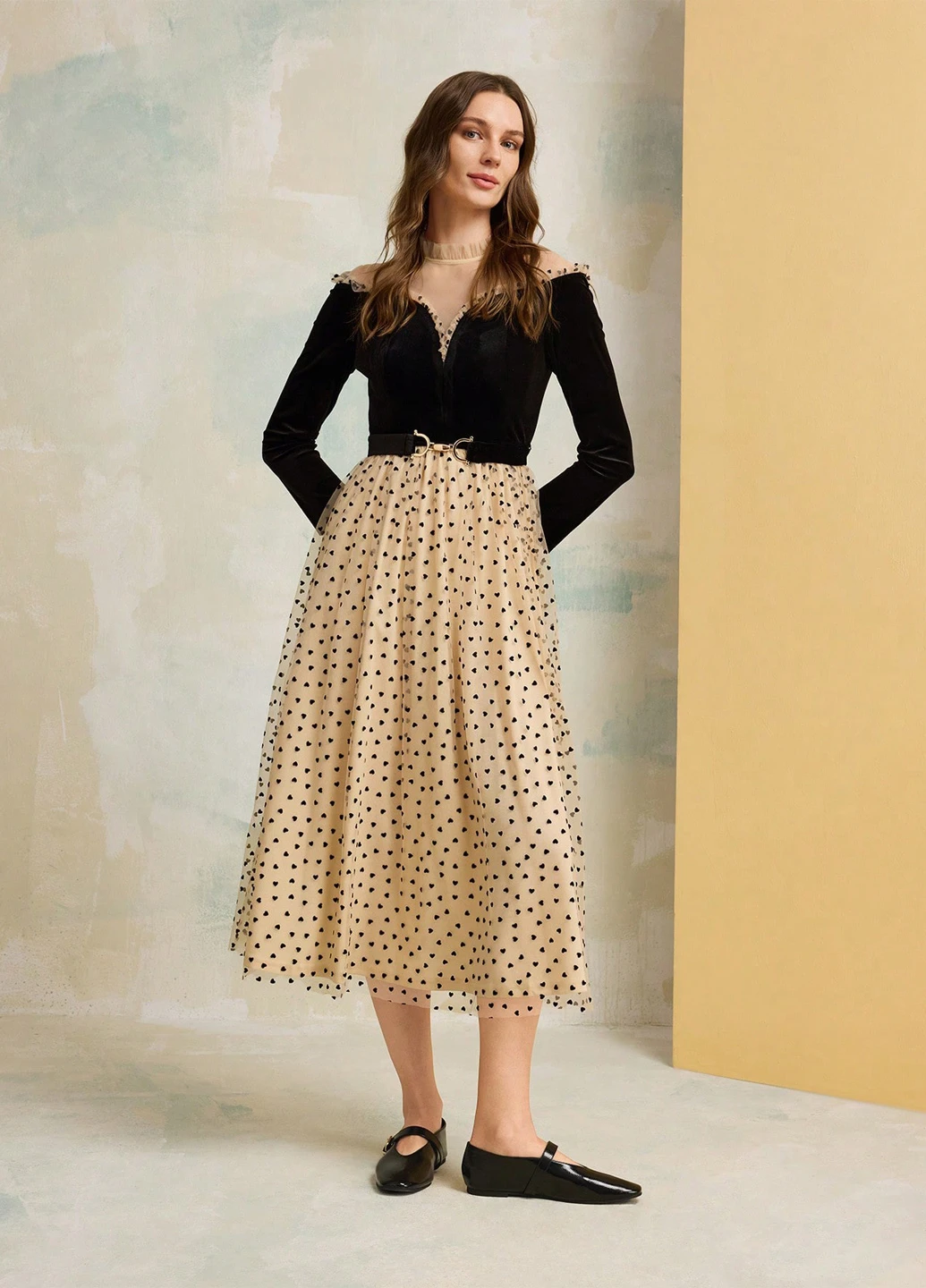 SHEIN Туфли черный з искусственная кожа, китай — демисезон (340109185)