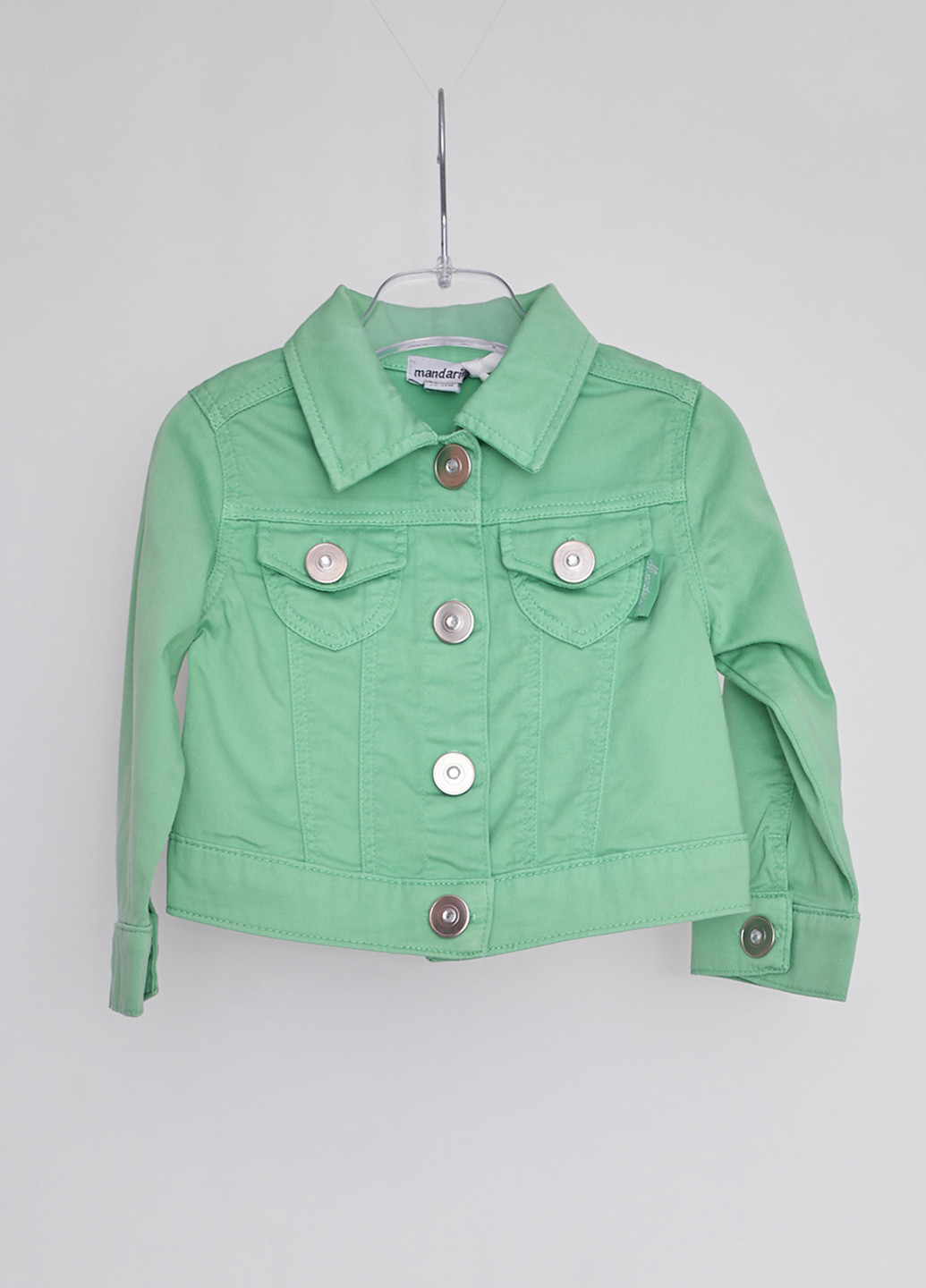 Зеленая демисезонная куртка Mandarino