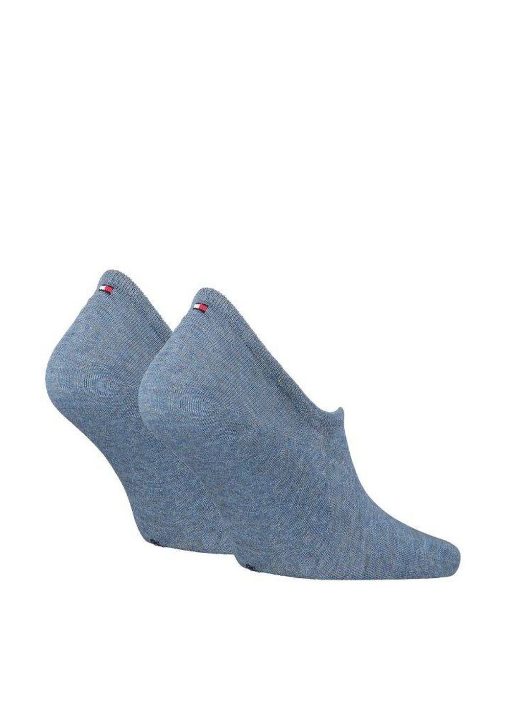 Сині шкарпетки (2 пари) Tommy Hilfiger однотонні (298664842)