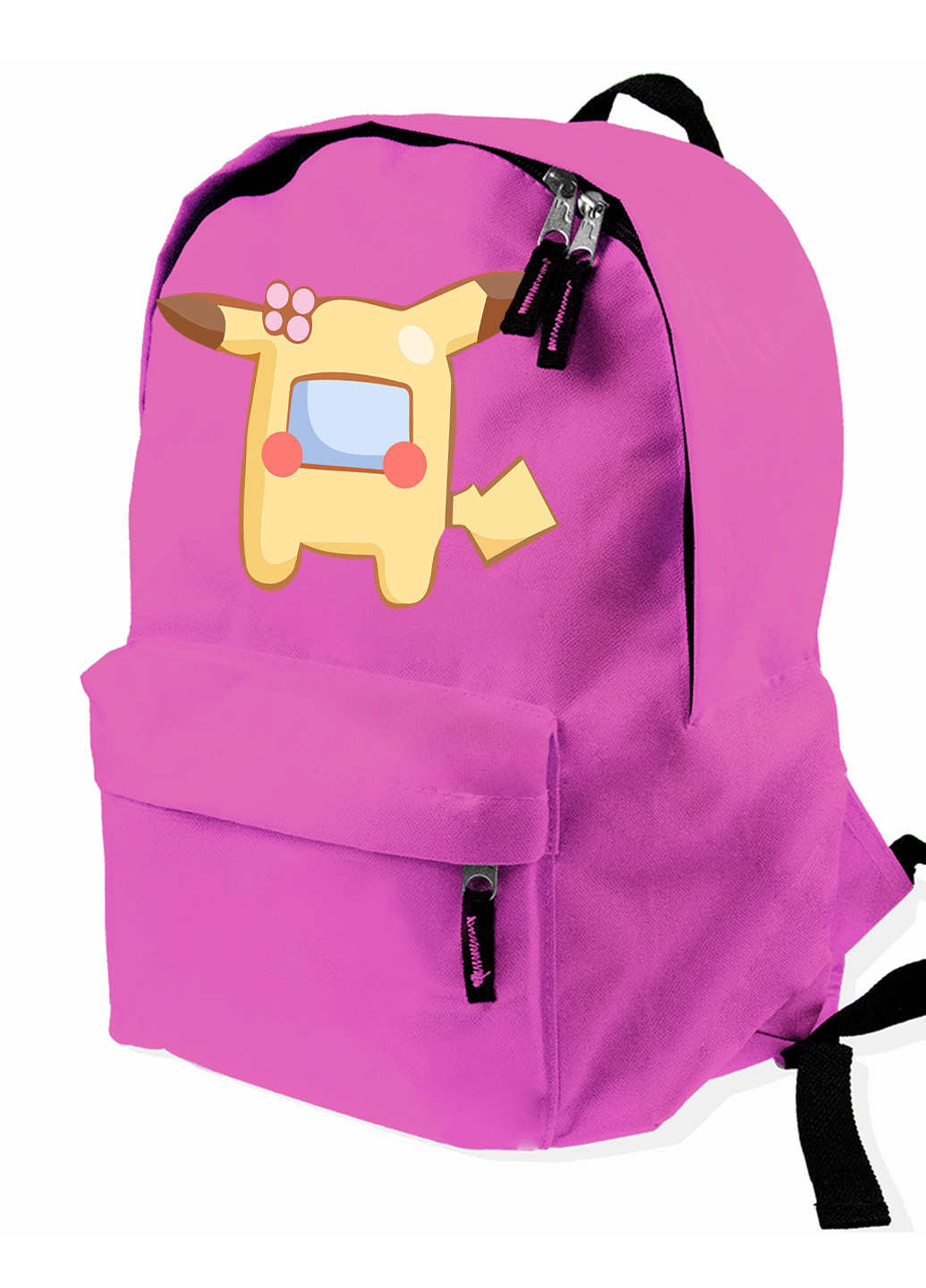 Детский рюкзак Амонг Ас Покемон Пікачу (Among Us Pokemon Pikachu) (9263-2419) MobiPrint (217075351)