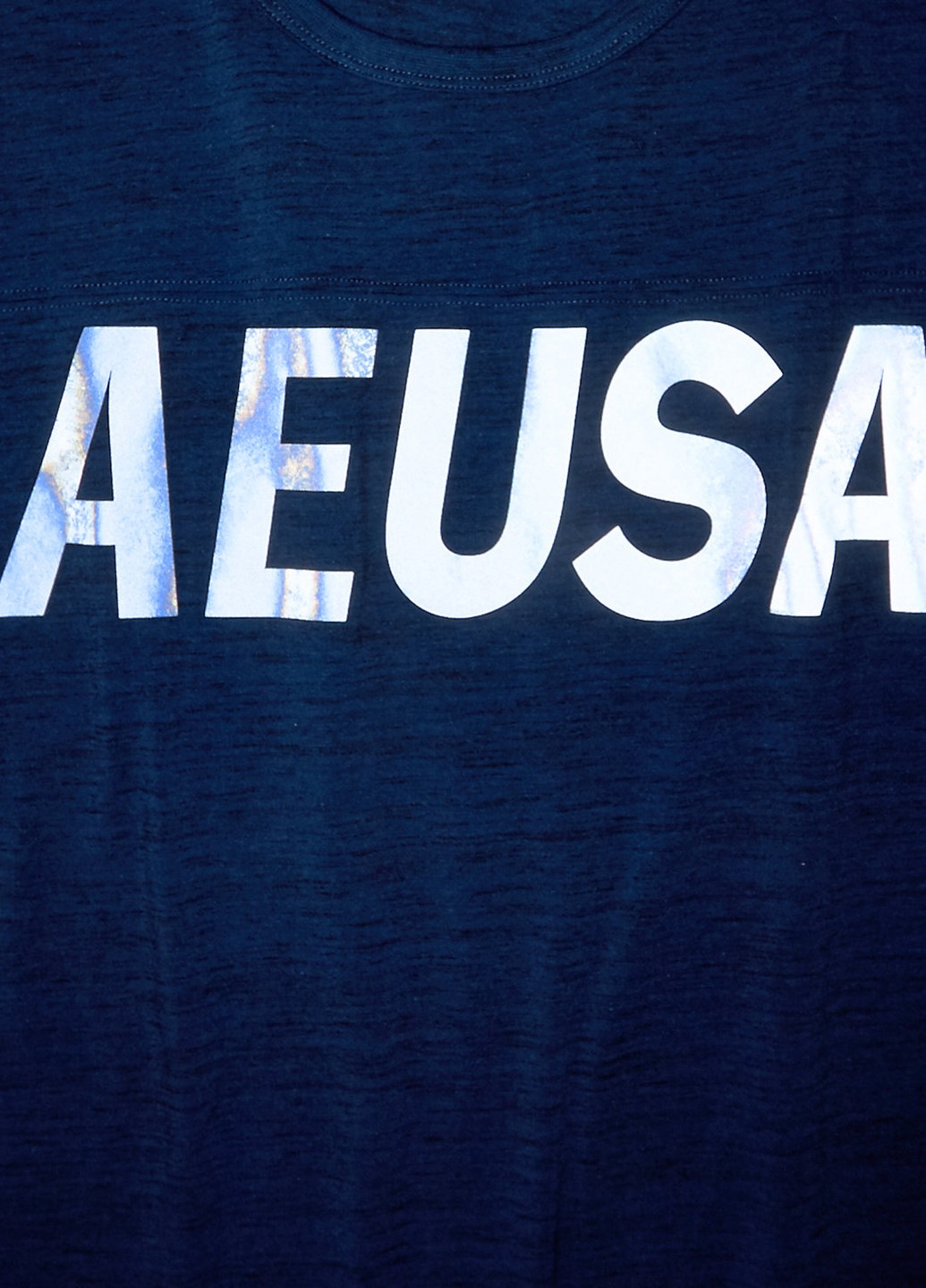 Темно-синяя футболка American Eagle