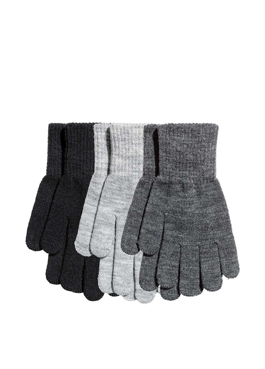 Перчатки (3 пары) H&M (267647352)