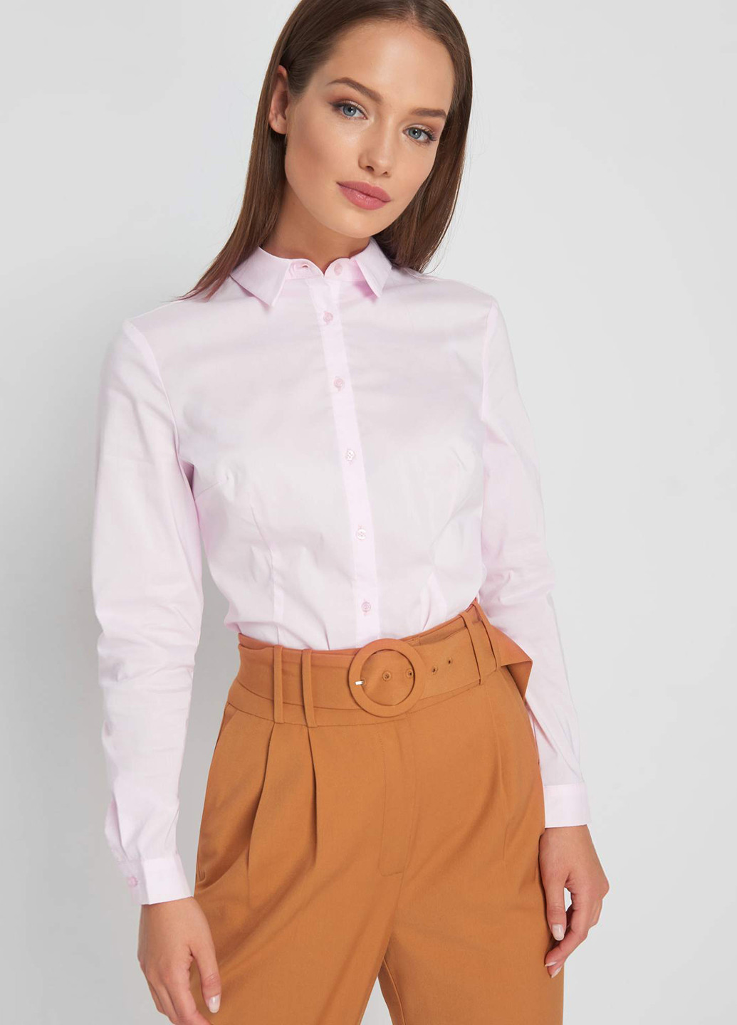 Бледно-розовая демисезонная блуза Orsay