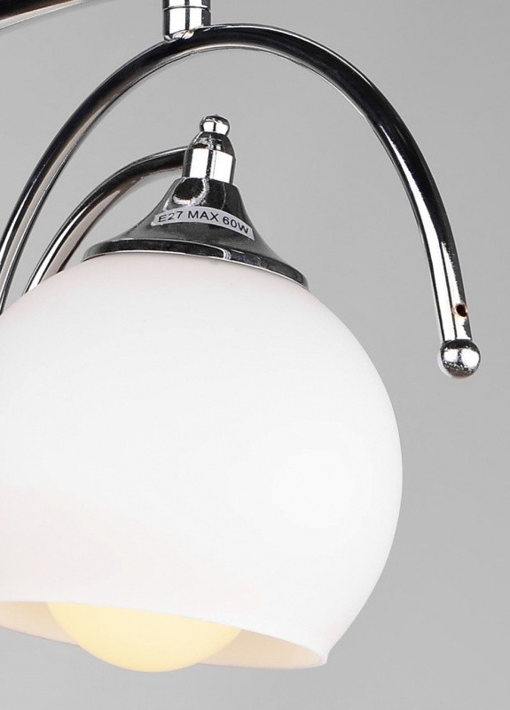 Люстра стельова на 3 плафона LK-435S/3 E27 CH Brille (253887567)