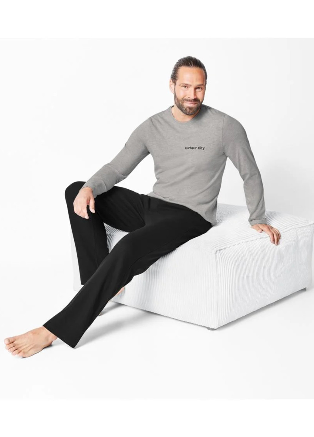 Пижама (лонгслив, брюки) Livergy (365761800)