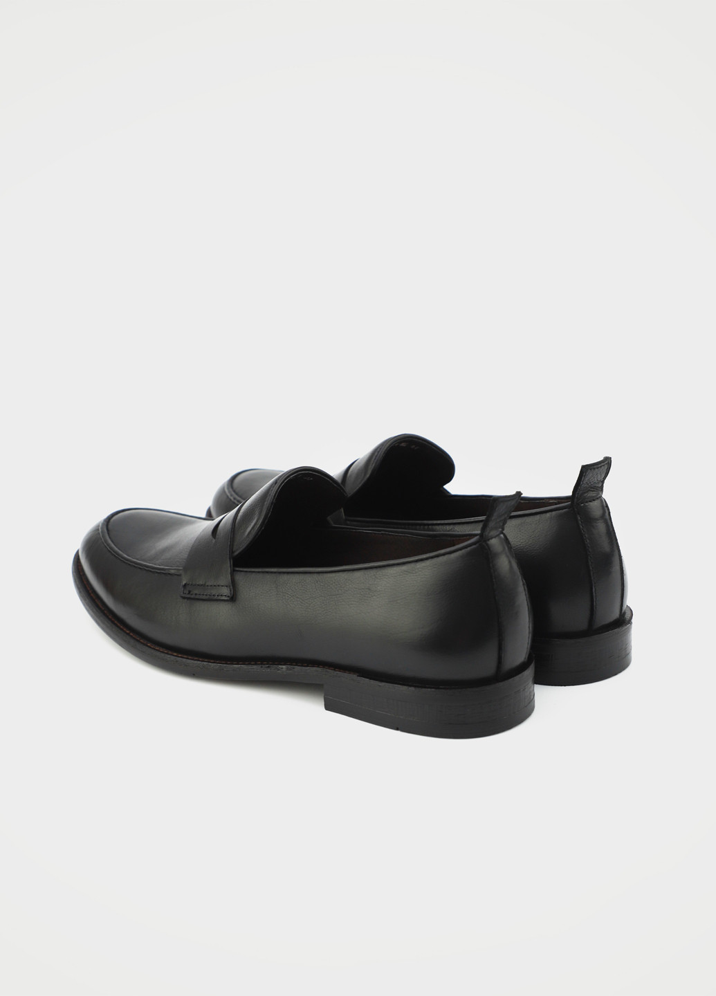 Черные кэжуал туфли Respect без шнурков