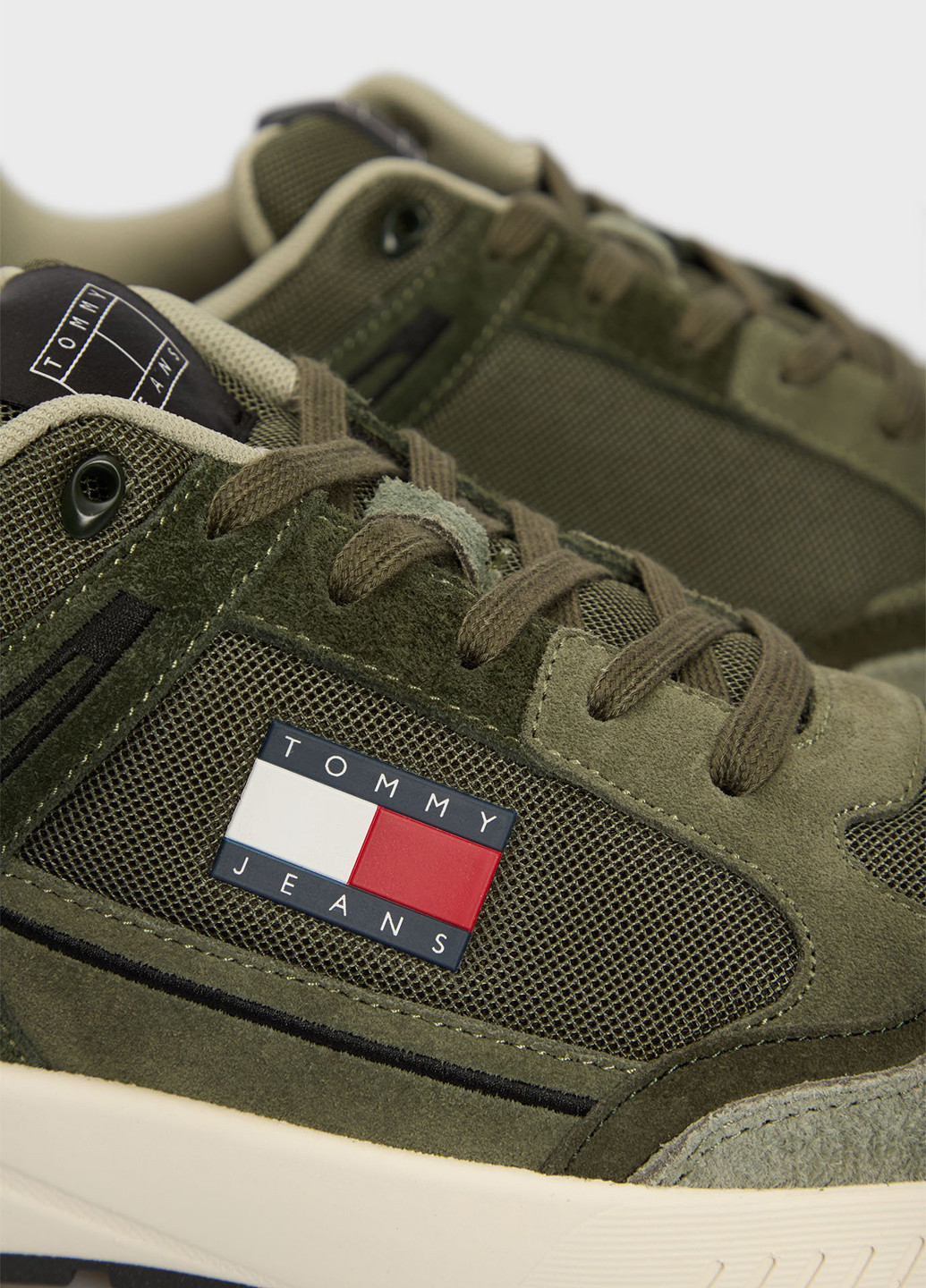 Оливкові всесезон кросівки Tommy Jeans