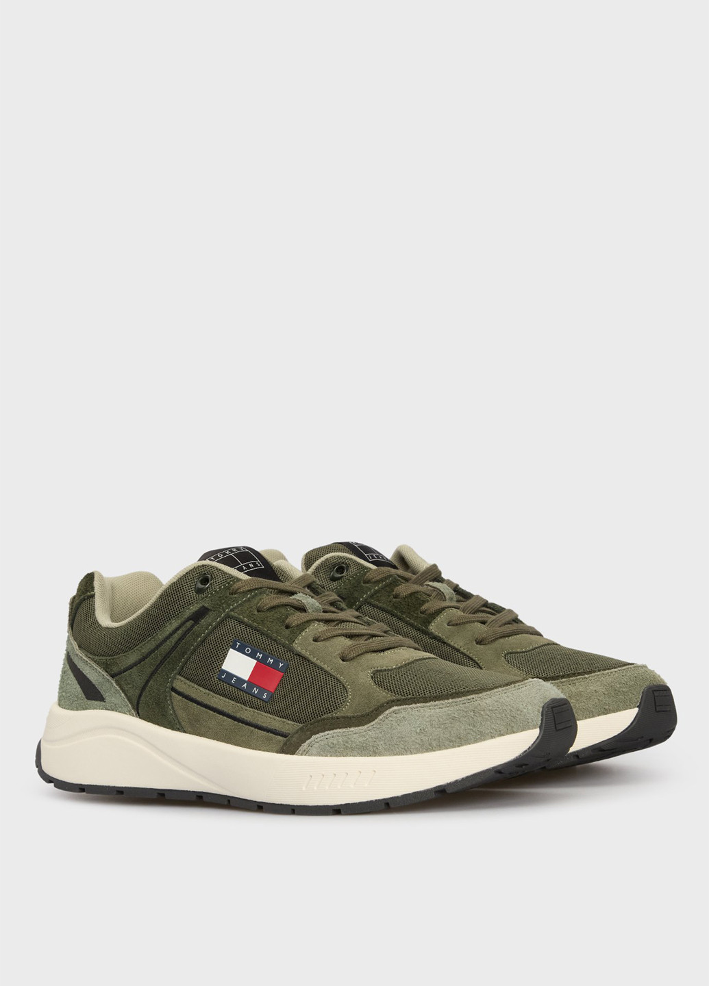 Оливкові всесезон кросівки Tommy Jeans