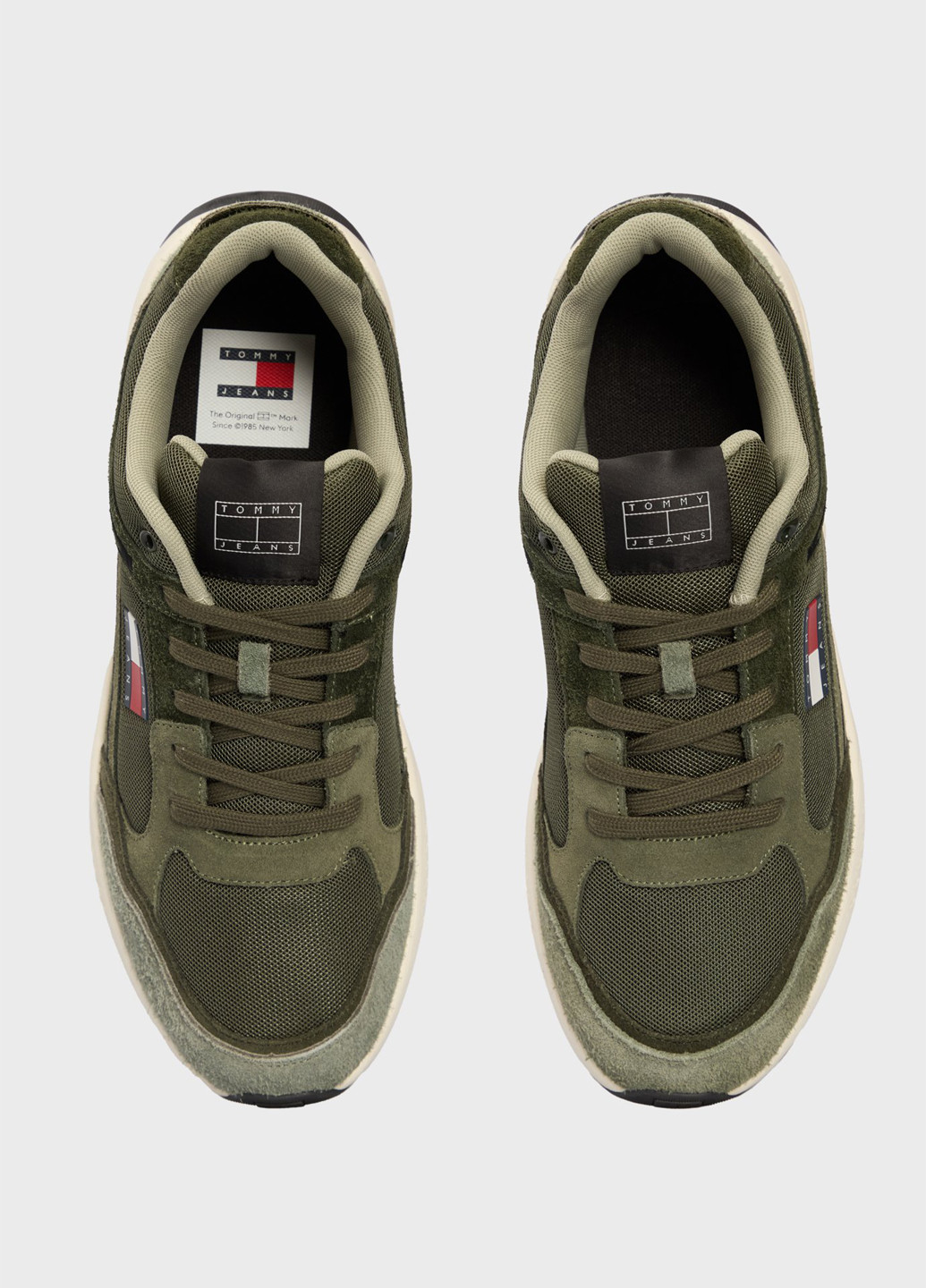 Оливкові всесезон кросівки Tommy Jeans