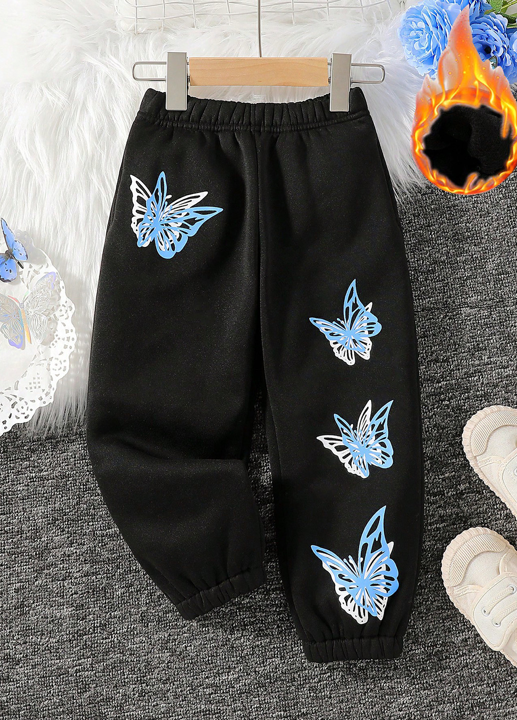 Черные кэжуал, спортивные демисезонные джоггеры брюки SHEIN