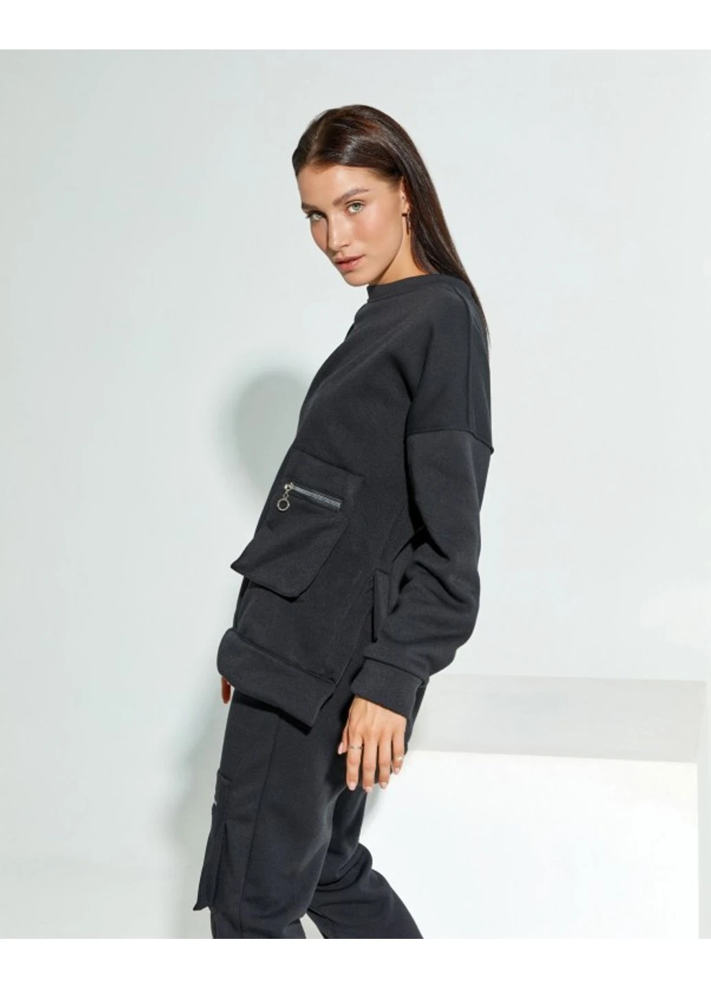 Спортивный костюм SA-319 S/M черный ISSA PLUS (254425399)