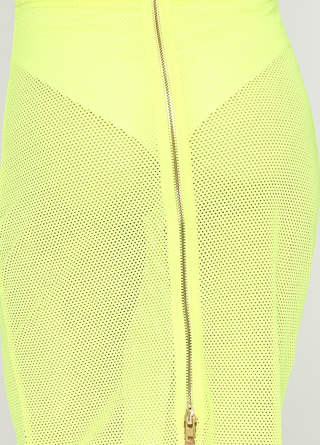 Желтая кэжуал однотонная юбка Akira миди
