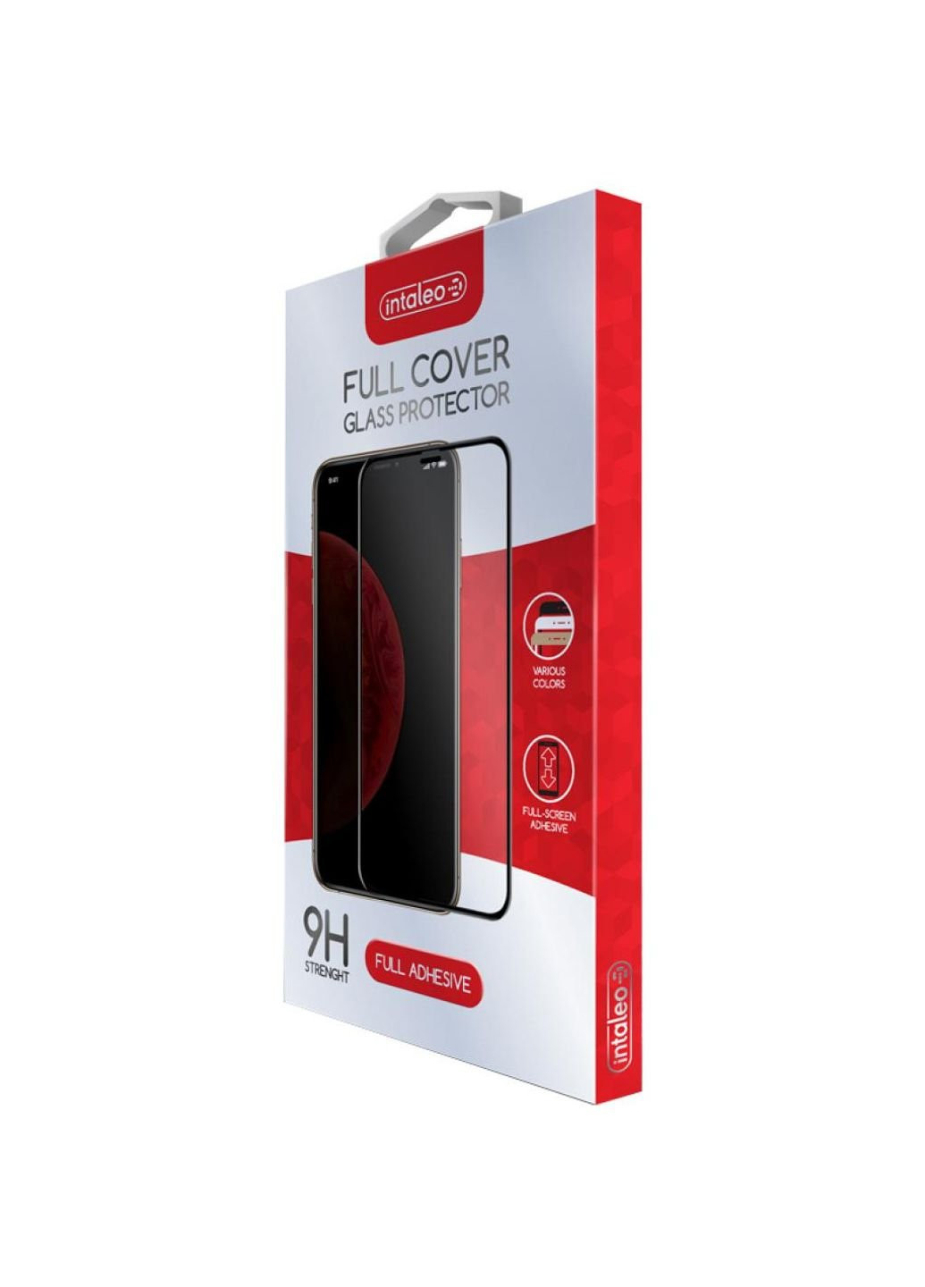 Стекло защитное Full Glue Tecno Spark 4 Lite black (1283126503122) Intaleo (249599198)