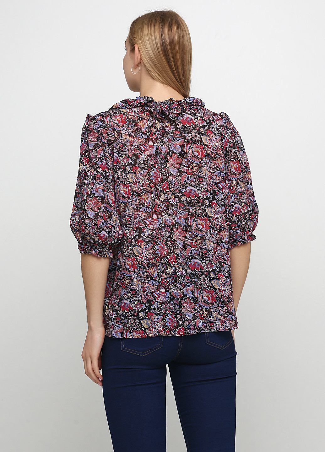 Фіолетова літня блуза Zara