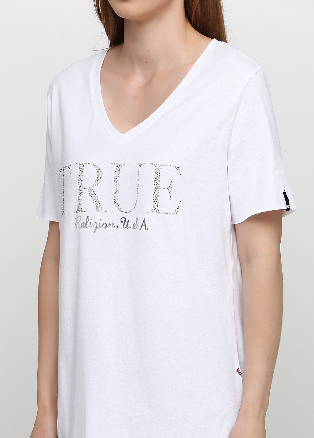 Біла літня футболка True Religion