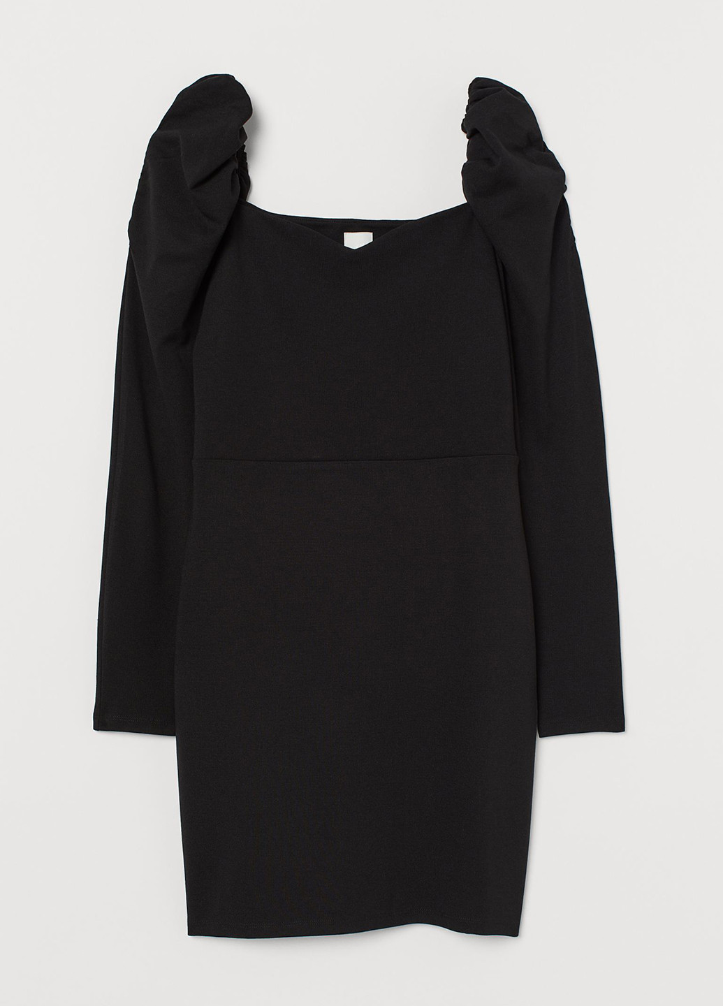 Чорна кежуал сукня H&M однотонна