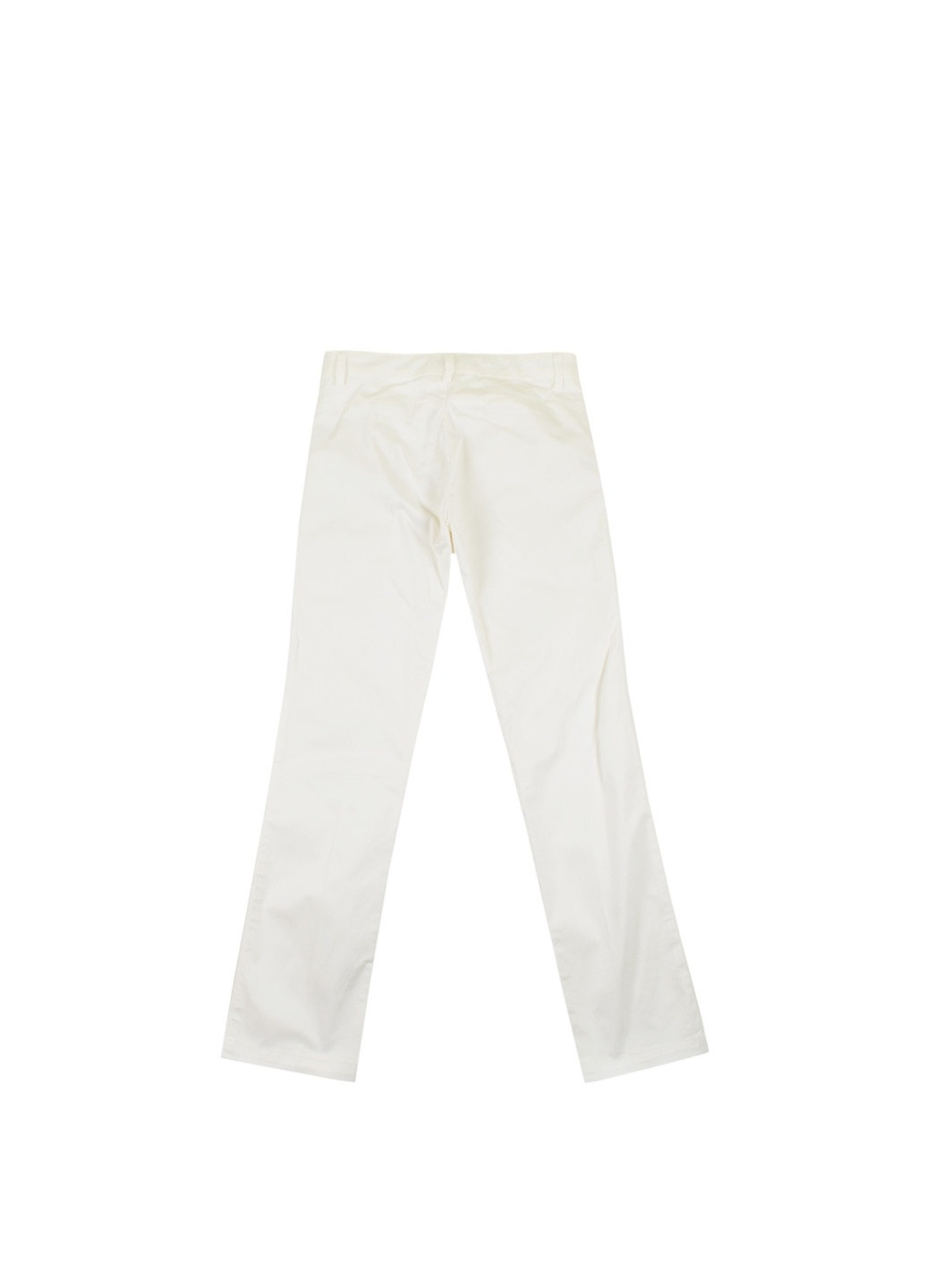 Белые кэжуал летние прямые брюки Tagliatore