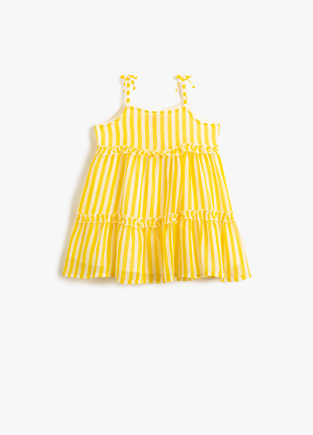 Жёлтое платье KOTON (260554574)