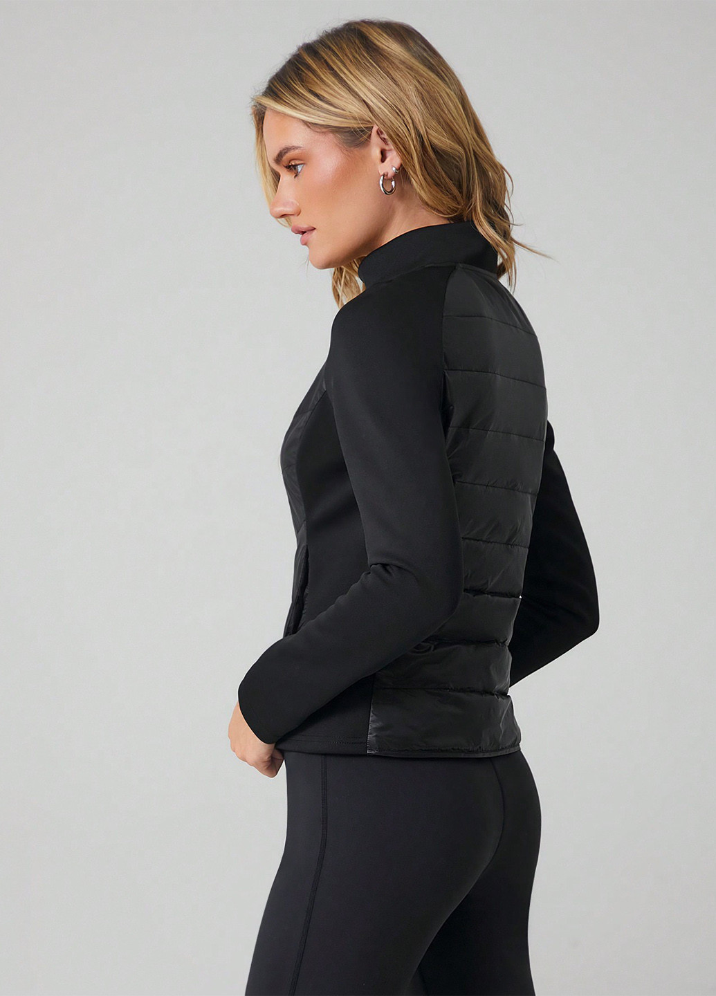 Чорна демісезонна куртка SHEIN