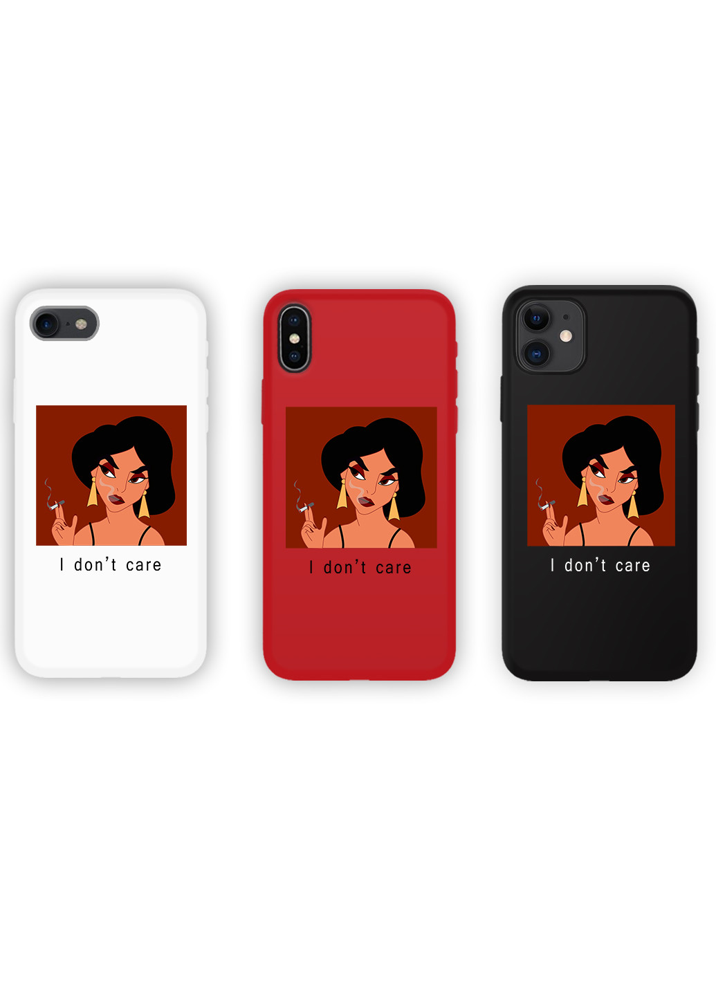 Чехол силиконовый Apple Iphone X Жасмин Аладдин Дисней (Princess Jasmine Disney) (6129-1430) MobiPrint (219777990)
