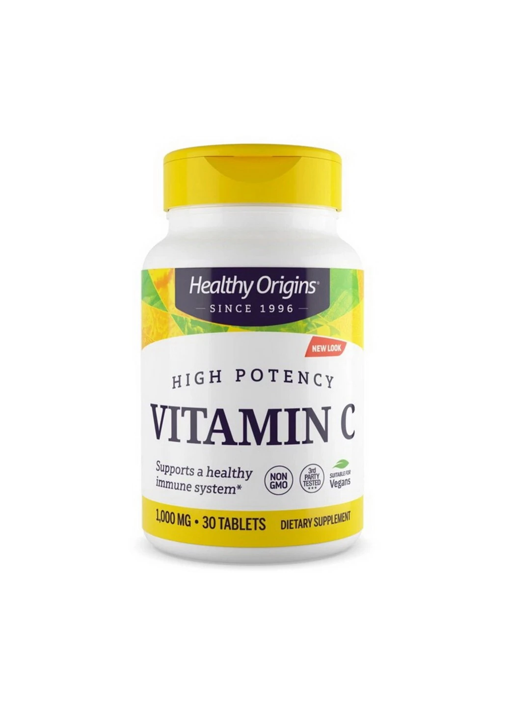 Вітамін C Vitamin C 1000 mg 90 таблеток Healthy Origins (255409500)