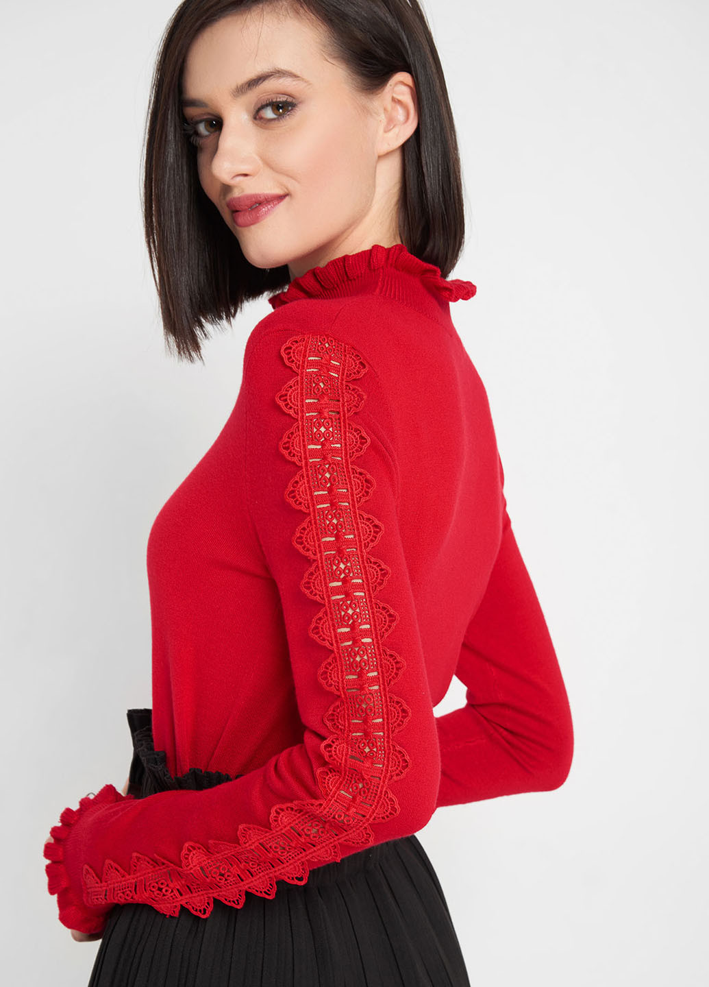 Красный демисезонный свитер Orsay