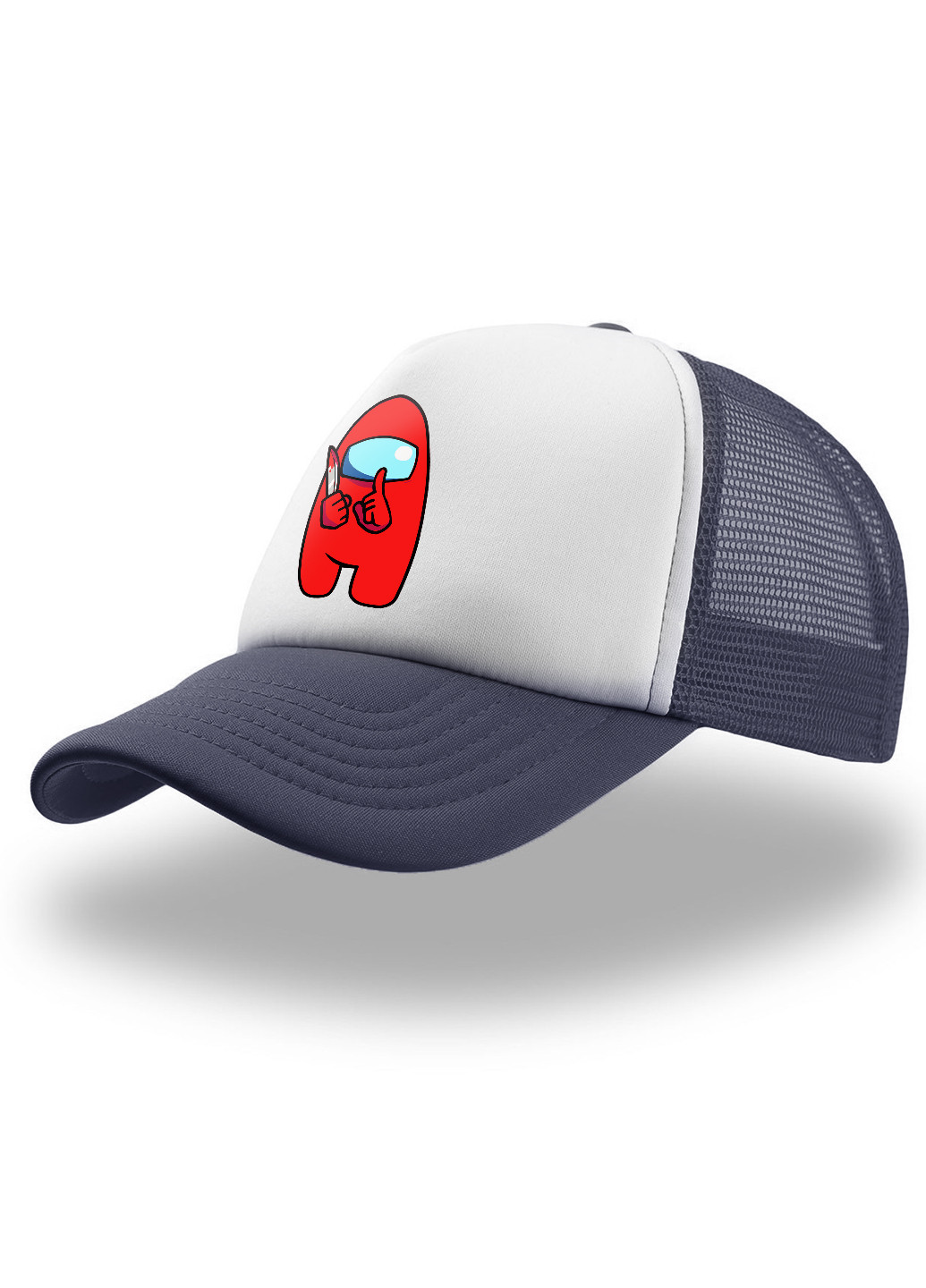 Кепка Тракер дитяча Амонг Ас Червоний (Among Us Red) (33404-2417) MobiPrint (220769811)